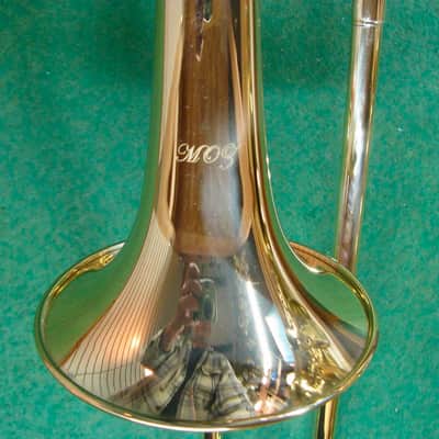 Moz Slide Trumpet with Case and Mouthpiece - Demo Model image 3