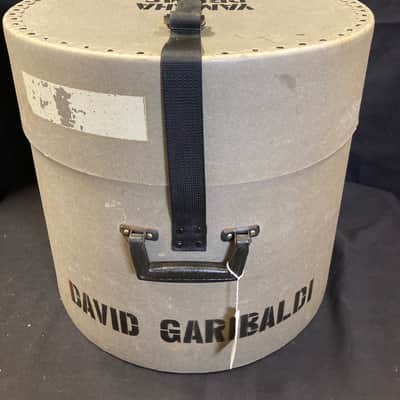 David Garibaldi's, Tower of Power, Yamaha Hard Tom Case for 16" Floor Tom, "David Garibaldi" Stencil 1980's image 3