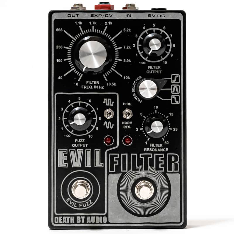 Death By Audio Evil Filter - Multi Mode Filter Fuzz Effect Pedal - New image 1