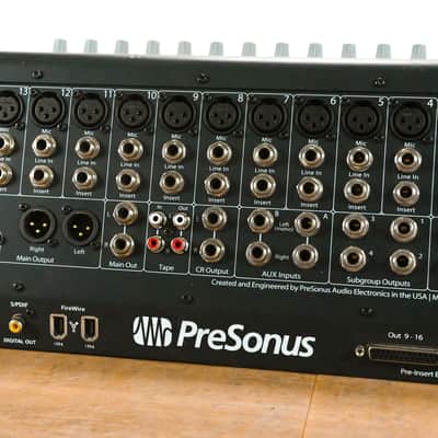 PreSonus StudioLive 16.4.2 16-Channel Digital Audio Mixer CG011LU image 12