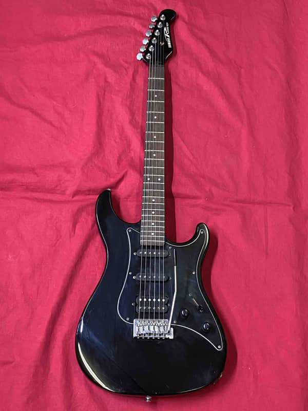 YAMAHA RGS112P Black ST Type 1990's Electric Guitar | Reverb