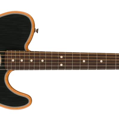 Fender Acoustasonic Player Telecaster 2021 - Present - Brushed Black image 2