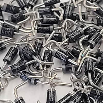 Motorola 1N4001 Rectifier Diodes  Black image 6