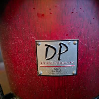 DP by Daito Percussion bongos USA - red image 3