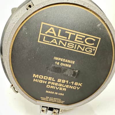 Single Altec Model 291-16K 16 Ohm High Frequency Compression Horn Driver image 8