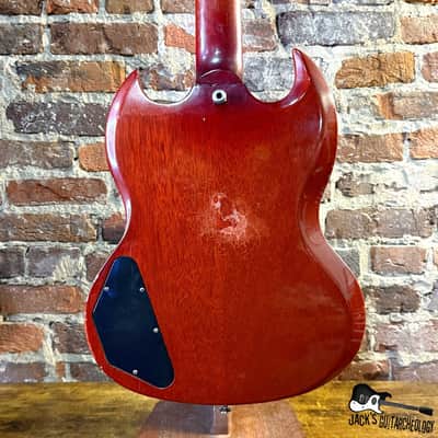 Gibson '61 Les Paul (SG) Tribute Electric Guitar (2013 - Cherry) image 21
