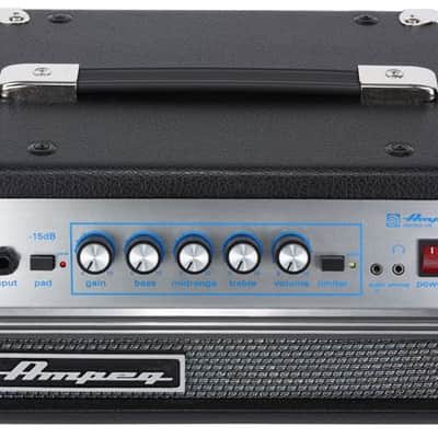 Ampeg MicroVR MOSFET Bass Guitar Amplifier Head 200 Watts image 5