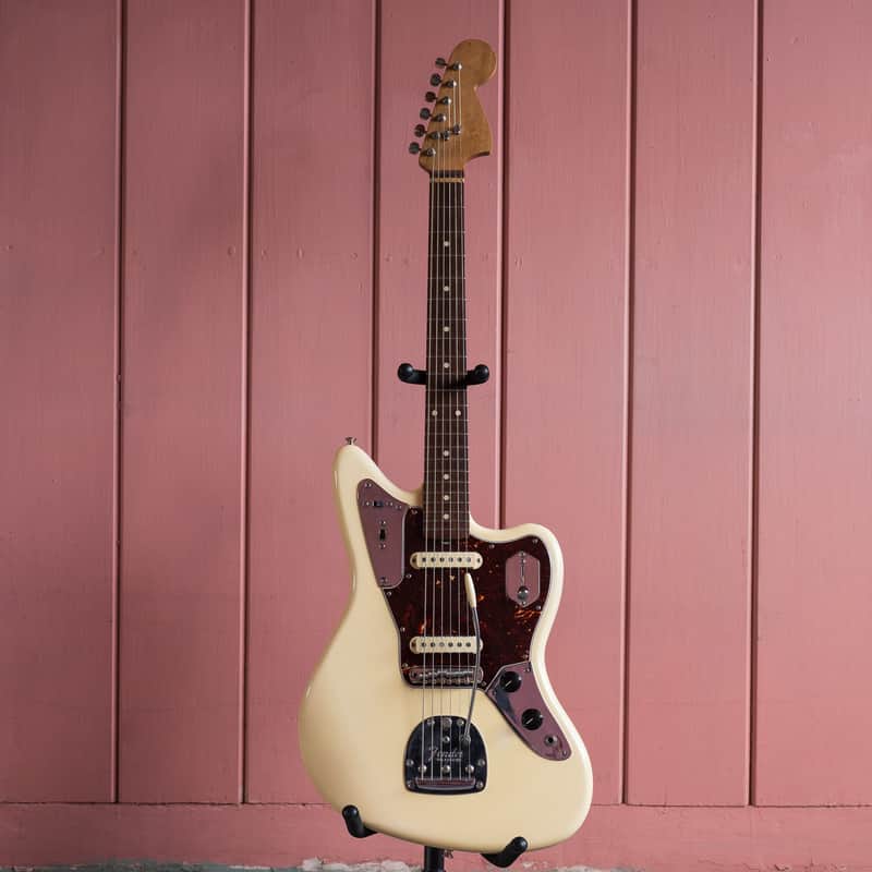Fender Johnny Marr Signature Jaguar - 2017 - Olympic White - w/Custom Neck