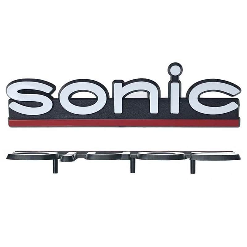 Sonic Speaker Systems Logo - Injection Molded Plastic image 1