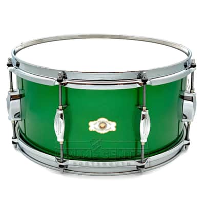 George Way Tuxedo Studio Snare Drum 14x7 Elbaite Green image 1