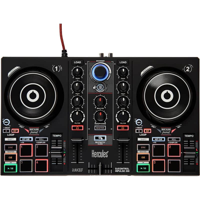 Hercules DJ Control Inpulse 200 DJ Controller image 1