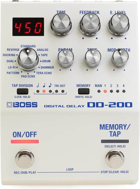 Boss DD-200 Digital Delay Pedal image 1