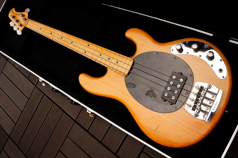 Music Man StingRay Bass, pre-Ernie Ball, USA 1981 Natural Wood image 1