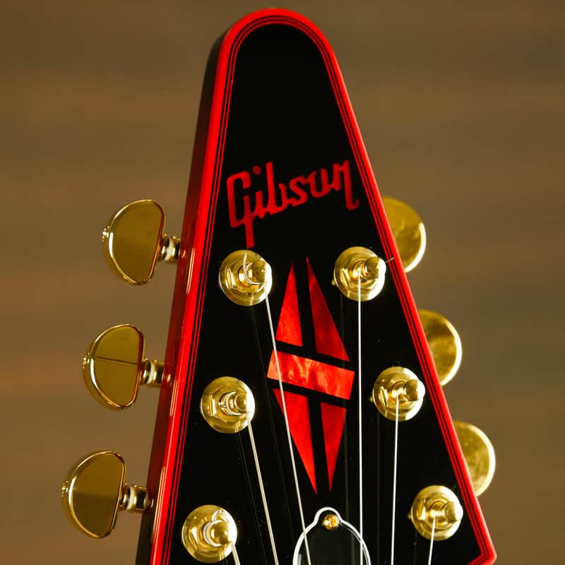 Gibson Flying V Red Widow Custom Shop Electric Guitar image 1