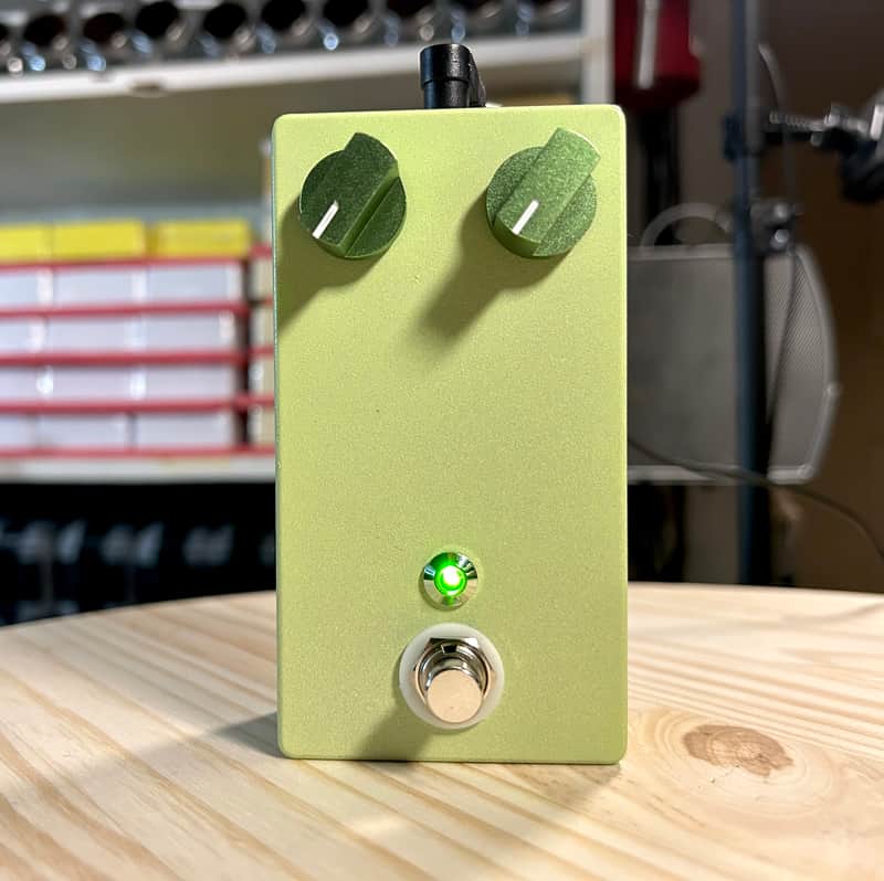 Boutique Light Fuzz - Push-Pull Circuitry - Light Green - JD Pedals image 1