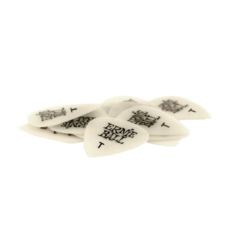 Ernie Ball P09224 Super Glow Thin Glow-In-The-Dark Guitar Picks (Bag of 12) image 1