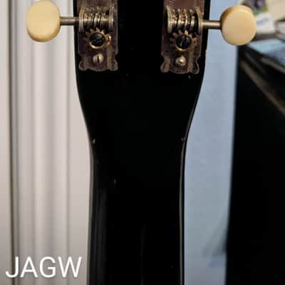 Kay Acoustic Parlor Rubber Bridge 1960s - Tobacco Burst image 7