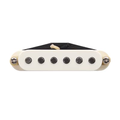 Bare Knuckle Standard Range PAT Pend. '63 Veneer Board Strat Bridge Pickup Flat Magnet Profile Parchment image 1
