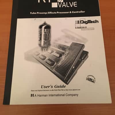 DigiTech RP-7 Tube Guitar Processor with Whammy/Harmonizer, Original Adaptor, Extra Valve, Gig Bag, Manual, 100% Like New image 13
