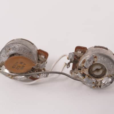 1981 Vintage Fender Precision Bass Potentiometer Pots Set Harness 1980's image 2