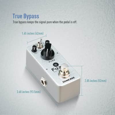 Sonicake Fazy Sandwich Fuzz Pedal(Shipping from US/EU/UK local warehouse) image 5