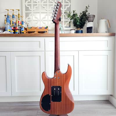 First-Run Chapman ML-1 "NORSEMAN" Hot-Rodded Super-Strat w/ DiMarzio Pickups, Floyd Rose trem, Deluxe Gig Bag & More! MIK image 12
