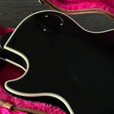 2001 Gibson Les Paul Custom Ebony 4,2kg with Original Case image 9