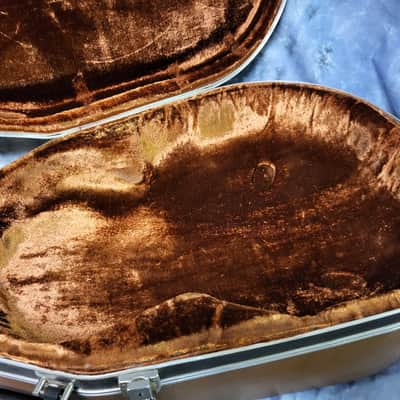 Vintage RARE 1970's Ovation Deep Bowl Brown Hard Shell Case #1 image 12
