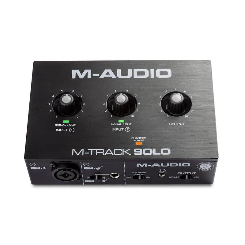 2025 Unbranded M-Track Solo Usb Audio Interface For Recordin...