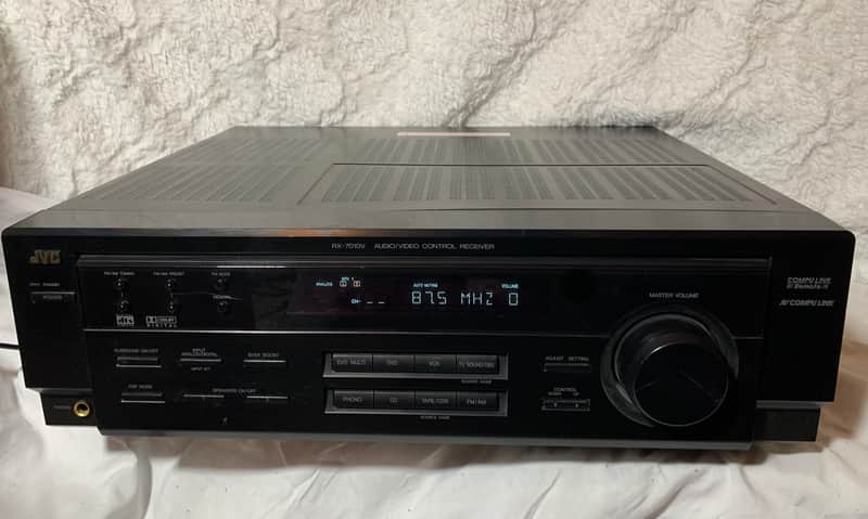 JVC RX-7010VBK 5.1 Home Theater A/V Receiver Audio Video Control *TESTED WORKS* image 1