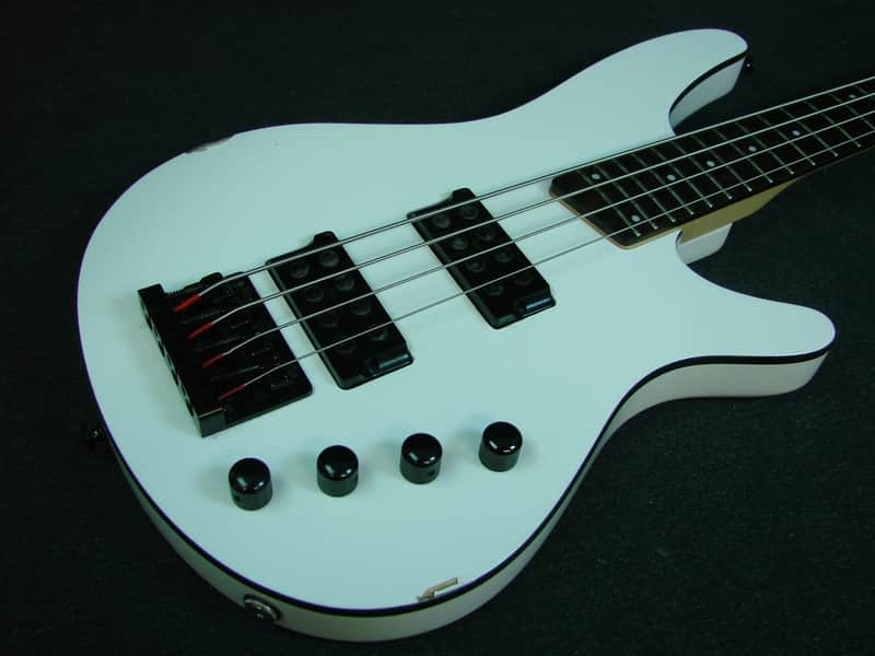 2007 Ibanez SRX2EX2 4-String White Finish Electric Bass Guitar