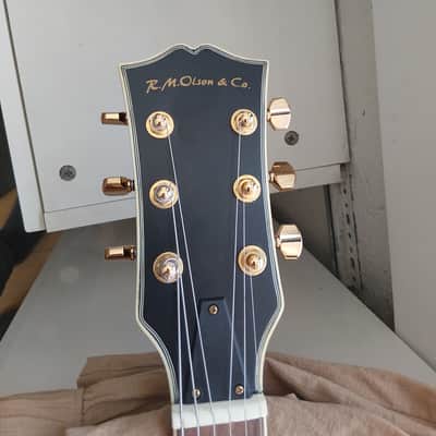 R. M. Olsen Les Paul Semi-Hollow Early 2000s - Satin tobacco sunburst Trey Anastasio ? 6.4 lbs image 7