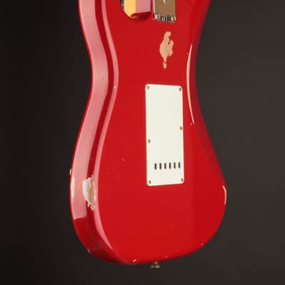 Fender Custom Shop 1962 Stratocaster Time Machine Series Aged Seminole Red/Relic image 8