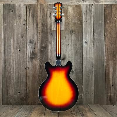 Univox Coily 1968 - Cherry Sunburst U1825 One Owner Clean 335 copyB image 4