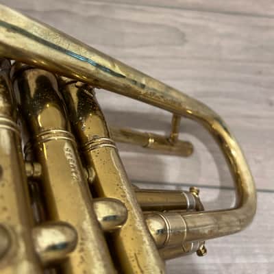 York 75th Anniversary (for parts) Bb cornet (1957) SN 210335 image 21