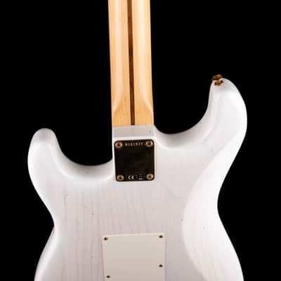 Used 2021 Fender Custom Shop 1958 Stratocaster Journeyman Relic Mary Kaye Blonde with OHSC image 10