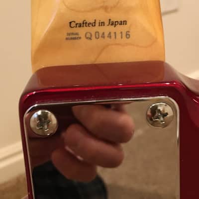 Fender Jazzmaster® (Limited Edition) (2003-2004), Rosewood Fingerboard, Candy Apple Red JM-66(MIJ) image 8
