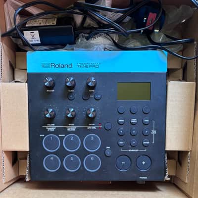 Roland TM-6 Pro Drum Trigger Module 2018 - 2020 - Black/Blue image 3
