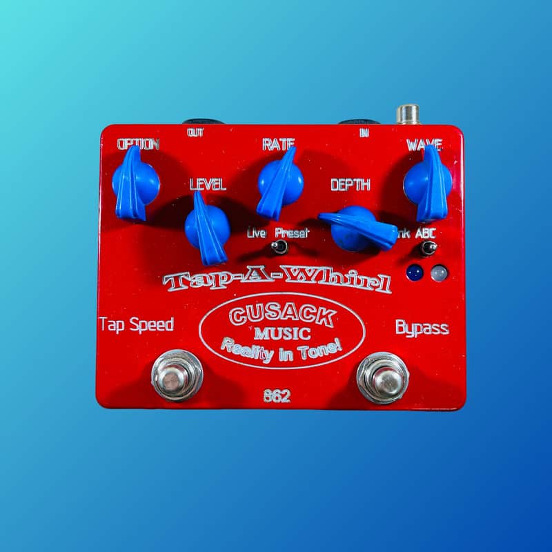 Cusack Music Tap-A-Whirl Tremolo Pedal image 1