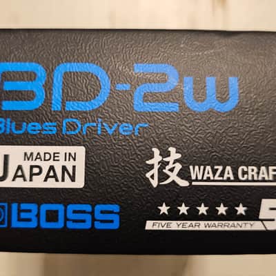 Boss Blues Driver BD 2W Waza Craft Overdrive Distortion Booster image 3