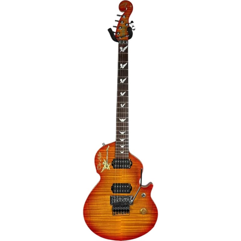 ギター ESP ANGEL CLASSIC Jr. Cherry Sunburst ESP THE ALFEE Signature Angel Classic Junior 1998 - Cherry