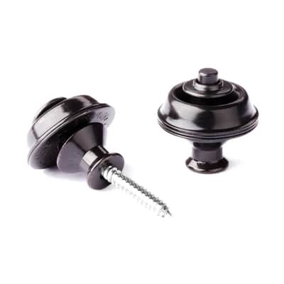 Dunlop STRAPLOK Strap Retainers-Black Dual Design image 1