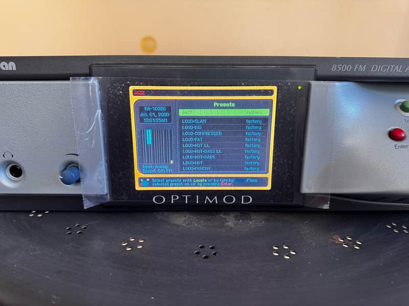 Orban OPTIMOD 8500 FM Audio Processor - 8600 / 8700 image 1