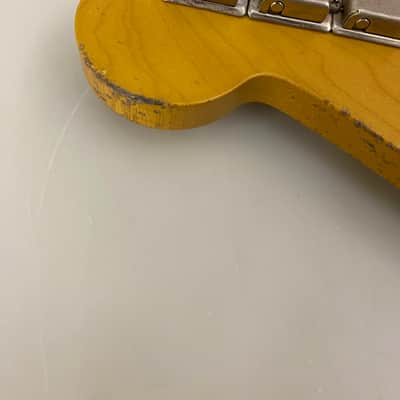 MJT Allparts Fender Stratocaster Neck Vintage Aged Relic w/ Tuners image 10