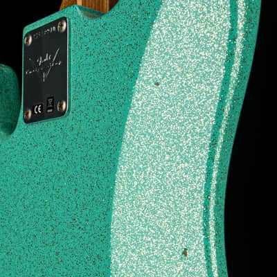 Fender Custom Shop Empire 58 Precision Bass Journeyman Relic - Aged Sea Foam Green Sparkle #88270 image 13