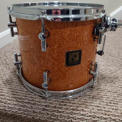Sonor Delite 12" Maple Tom - Birdseye Amber image 1