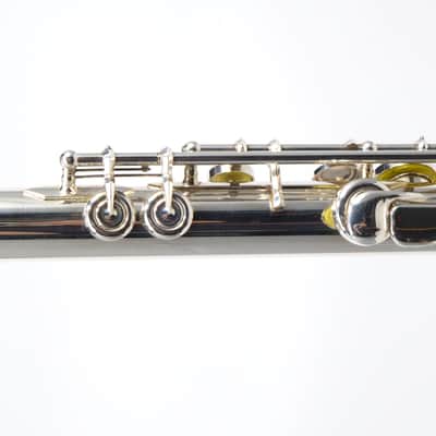 Yamaha Model YFL-462H Intermediate Flute SN K34319 EXCELLENT image 11