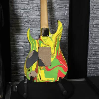 Ibanez UV77-MC Steve Vai Signature Universe 1990 - 1993 - Multi-Color image 8