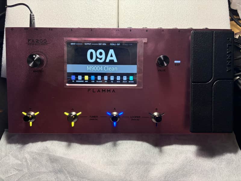 Flamma FX200 Guitar Multi-Effects 2023 - Present - Pink image 1