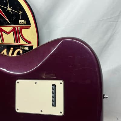 Fender Standard Stratocaster Strat Electric Guitar- Wine Red image 12